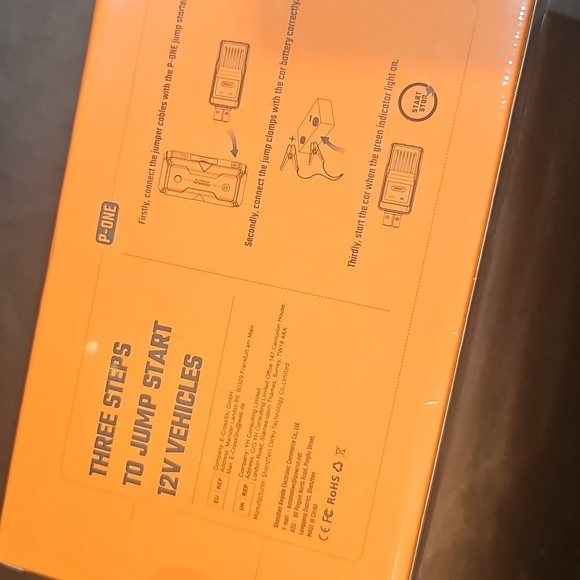 POWRUN Jump Starter For Cars New In Box - Picture 2 of 4